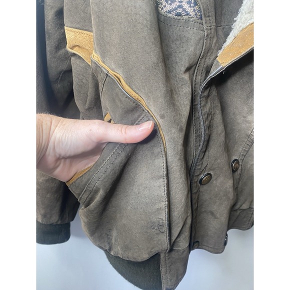 Vintage De Piel Womens Leather Jacket Size Large Southwestern Country Girl Fall - Picture 5 of 12
